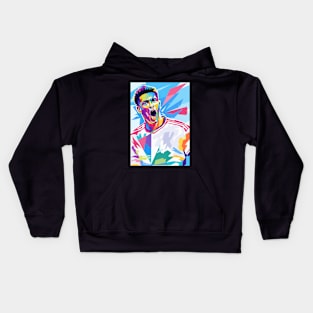 Jude Bellingham Wpap Art Kids Hoodie